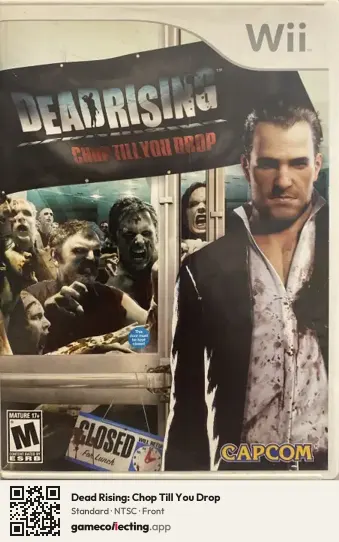 Dead Rising: Chop Till You Drop Nintendo Wii, NTSC box front