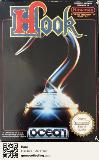 Hook Nintendo Entertainment System, PAL box front