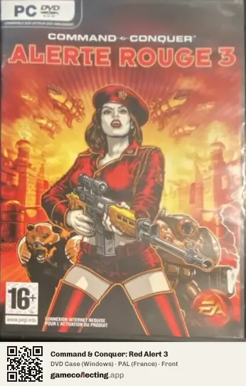Command & Conquer: Red Alert 3 Computer, France box front