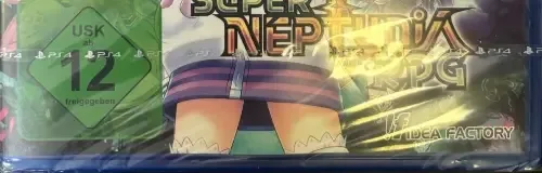Super Neptunia RPG, the USK square on its front