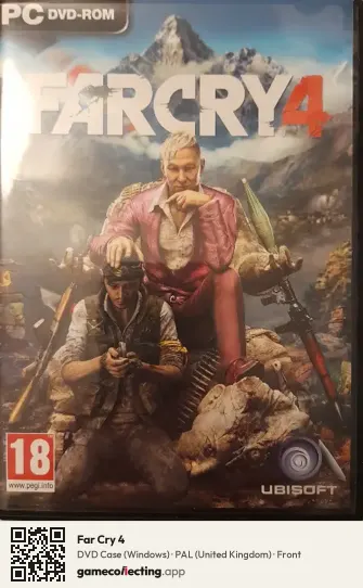 Far Cry 4 Computer, United Kingdom box front