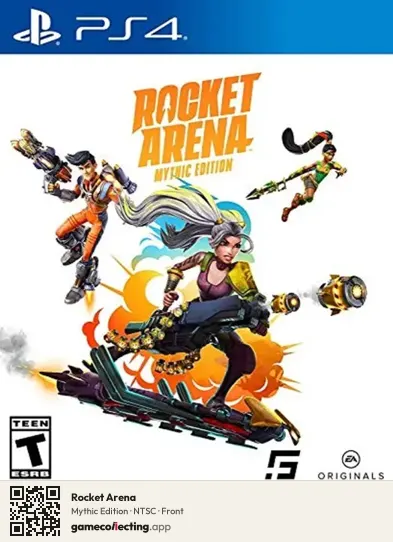 Rocket Arena PlayStation 4, NTSC box front