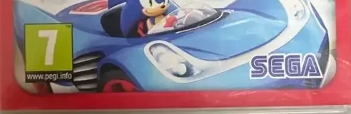 Sonic & All-Stars Racing Transformed, the USK square on its front