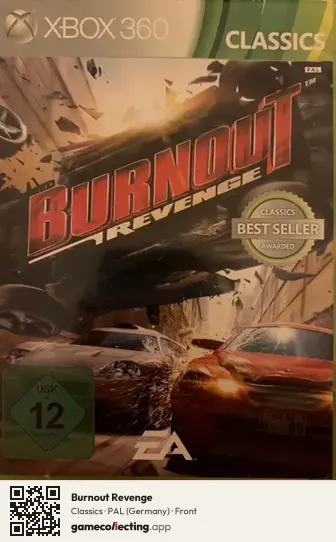 Burnout Revenge Xbox 360, Germany box front