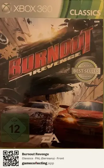 Burnout Revenge Xbox 360, Germany box front