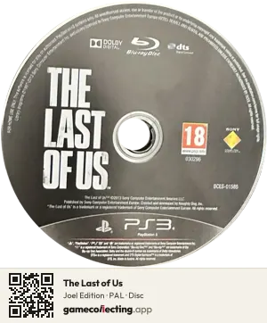 The Last of Us PlayStation 3, PAL disc