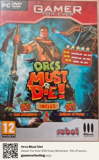 Orcs Must Die! Computer, France box front