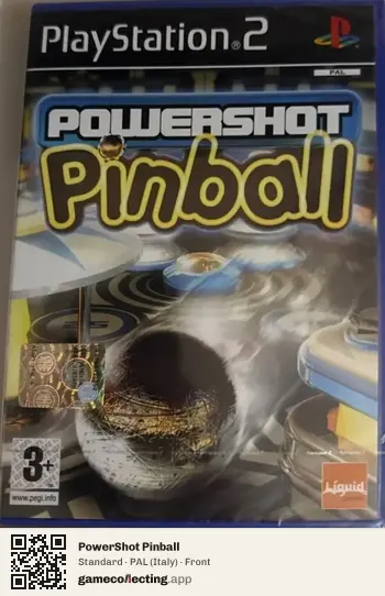 PowerShot Pinball PlayStation 2, Italy box front