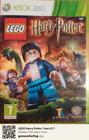 LEGO Harry Potter: Years 5-7 Xbox 360, Italy box front