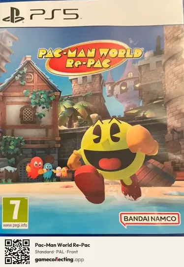 Pac-Man World Re-Pac PlayStation 5, PAL box front
