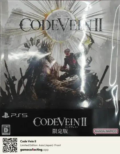 Code Vein II PlayStation 5, Asia box front