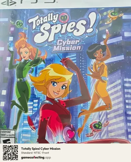 Totally Spies! Cyber Mission PlayStation 5, NTSC box front