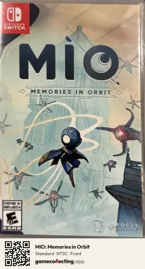 MIO: Memories in Orbit Nintendo Switch, NTSC box front