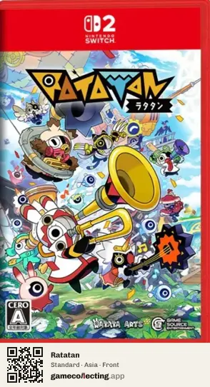 Ratatan Nintendo Switch 2, Asia box front