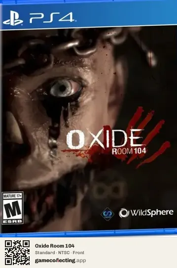 Oxide Room 104 PlayStation 4, NTSC box front