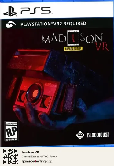 Madison VR PlayStation 5, NTSC box front