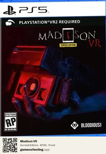 Madison VR PlayStation 5, NTSC box front