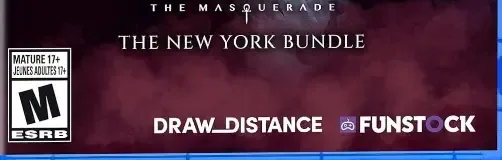 Vampire: The Masquerade: The New York Bundle, the ESRB box on its front