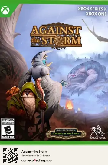 Against the Storm Xbox Series X, NTSC box front