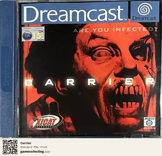 Carrier Sega Dreamcast, PAL box front