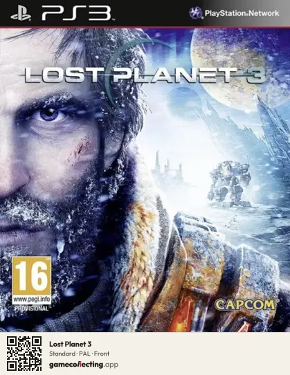 Lost Planet 3 PlayStation 3, PAL box front