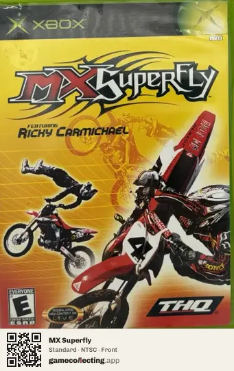MX Superfly Xbox, NTSC box front