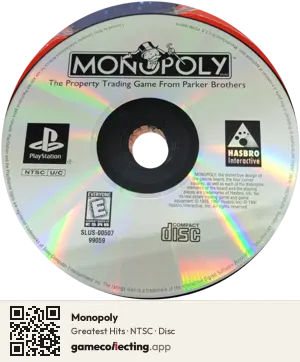 Monopoly PlayStation, NTSC disc