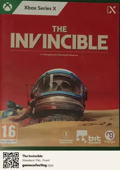 The Invincible Xbox Series X, PAL box front