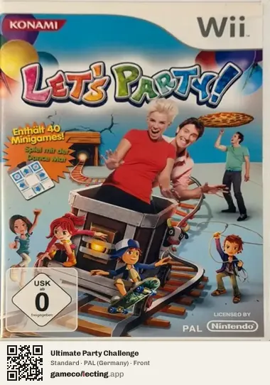 Ultimate Party Challenge Nintendo Wii, Germany box front