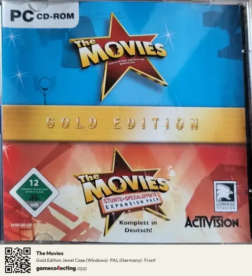 The Movies Computer, Germany box front
