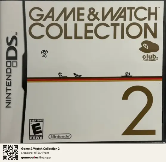 Game & Watch Collection 2 Nintendo DS, NTSC box front