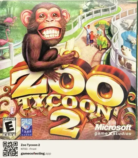 Zoo Tycoon 2 Computer, NTSC box front