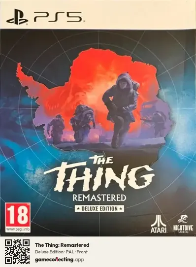 The Thing: Remastered PlayStation 5, PAL box front