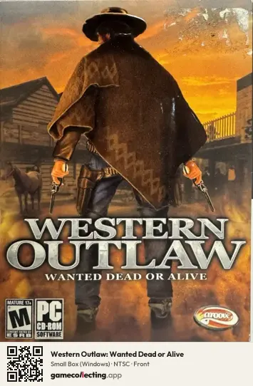 Western Outlaw: Wanted Dead or Alive Computer, NTSC box front