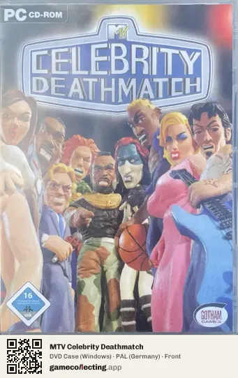 MTV Celebrity Deathmatch Computer, Germany box front
