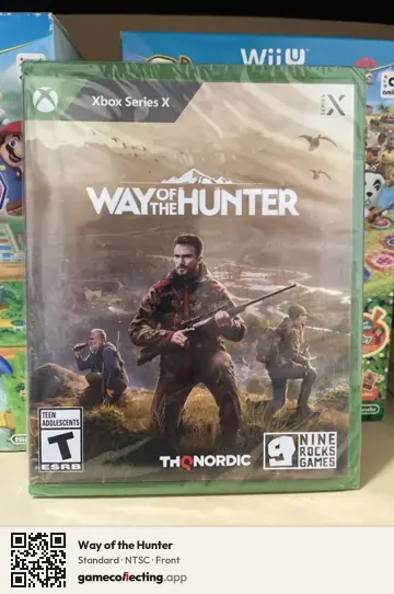 Way of the Hunter Xbox Series X, NTSC box front
