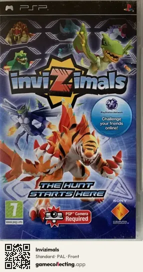 Invizimals PlayStation Portable, PAL box front