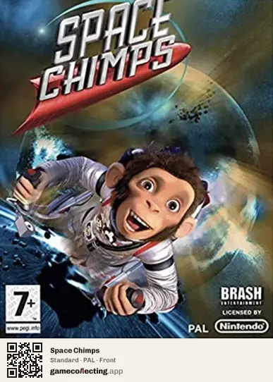 Space Chimps Nintendo Wii, PAL box front