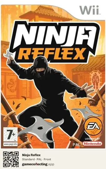 Ninja Reflex Nintendo Wii, PAL box front