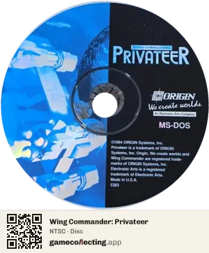 Wing Commander: Privateer Computer, NTSC disc