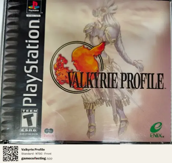 Valkyrie Profile PlayStation, NTSC box front