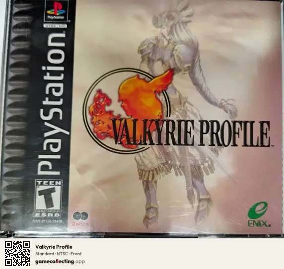 Valkyrie Profile PlayStation, NTSC box front