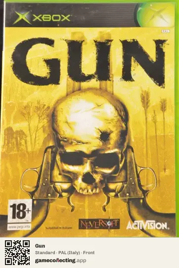 Gun Xbox, Italy box front