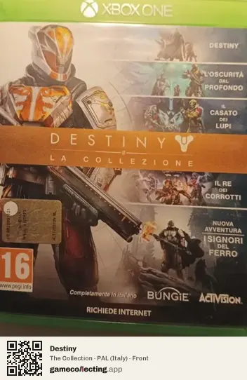 Destiny Xbox One, Italy box front