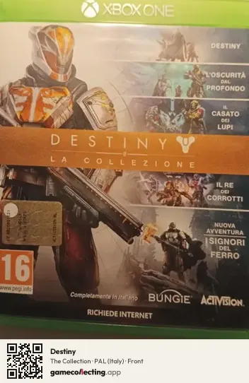 Destiny Xbox One, Italy box front