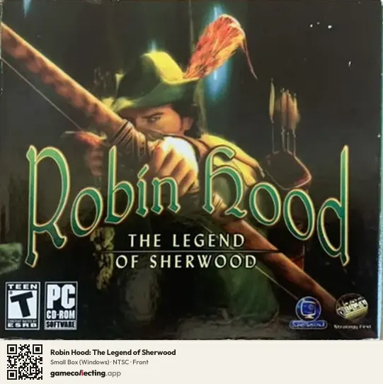 Robin Hood: The Legend of Sherwood Computer, NTSC box front