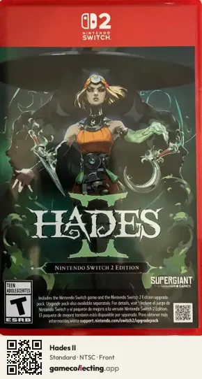 Hades II Nintendo Switch 2, NTSC box front