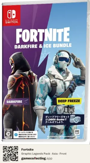 Fortnite Nintendo Switch, Asia box front