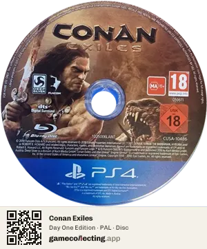 Conan Exiles PlayStation 4, PAL disc