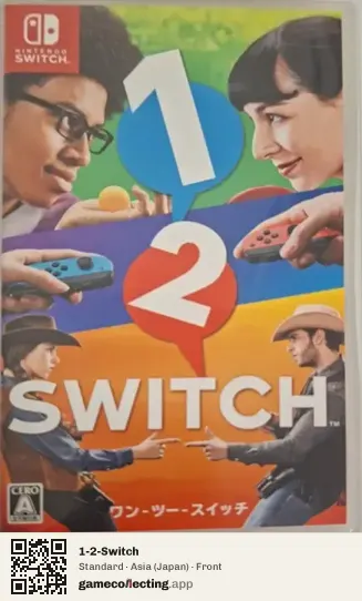 1-2-Switch Nintendo Switch, Japan box front